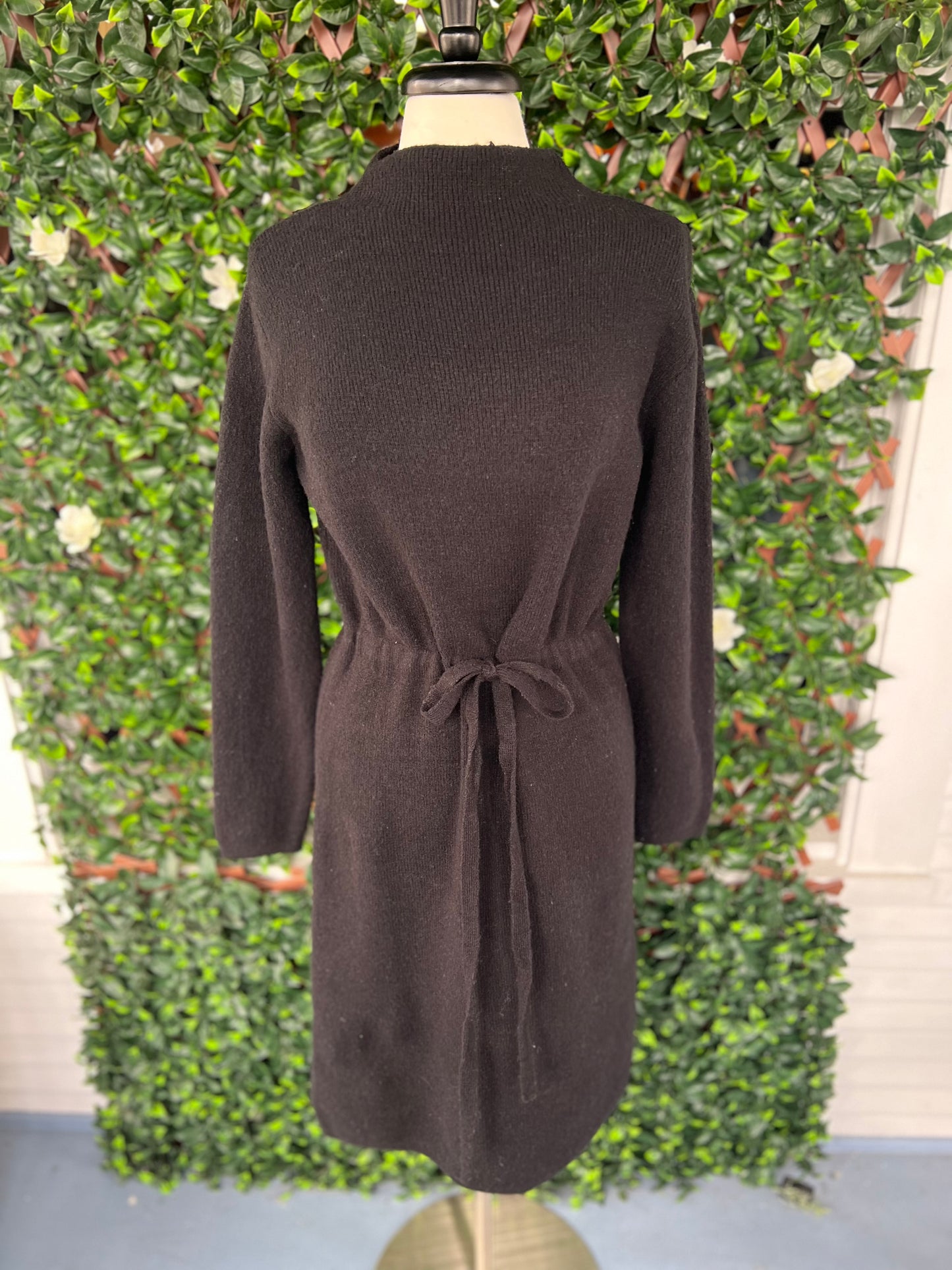 Mock Neck Sweater Dress