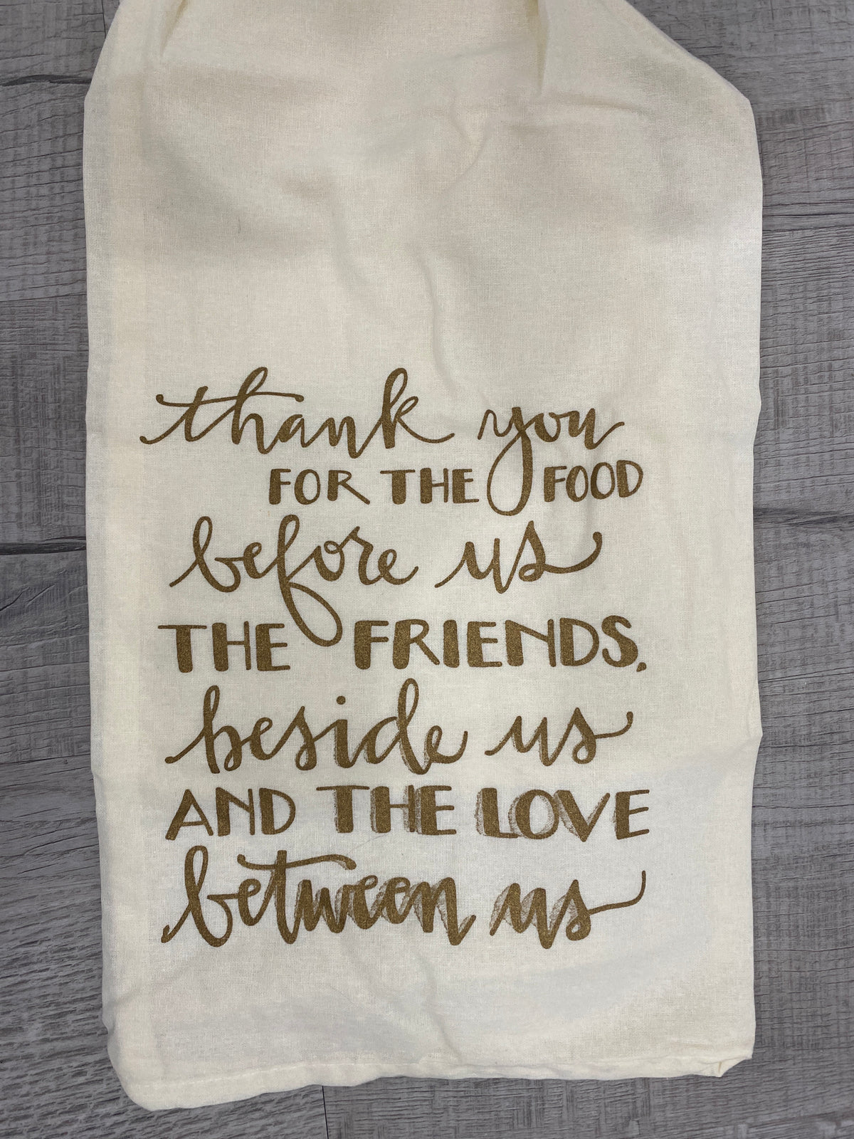 Kitchen Towel- Thank You For