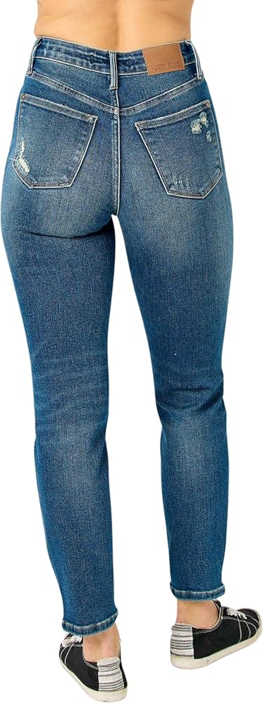 High Waist Tummy Control Slim Fit Jeans