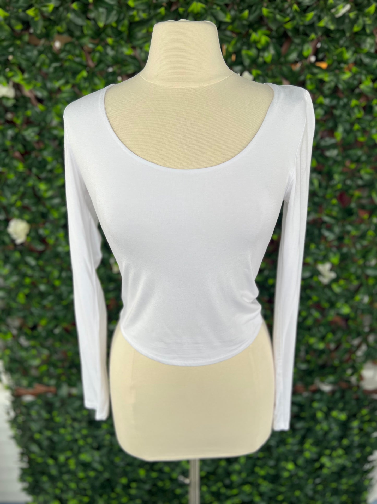 LS Scoop Neck Top