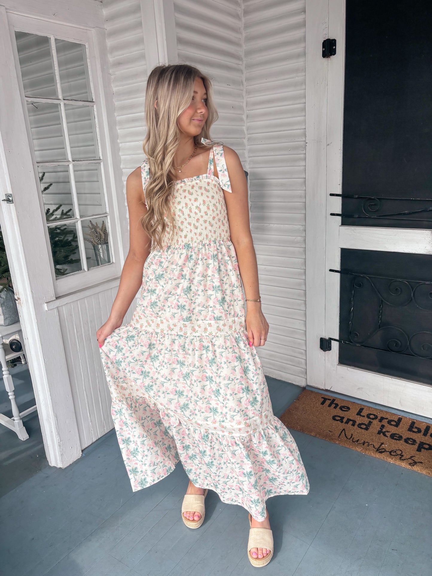 Floral Mix Maxi Dress