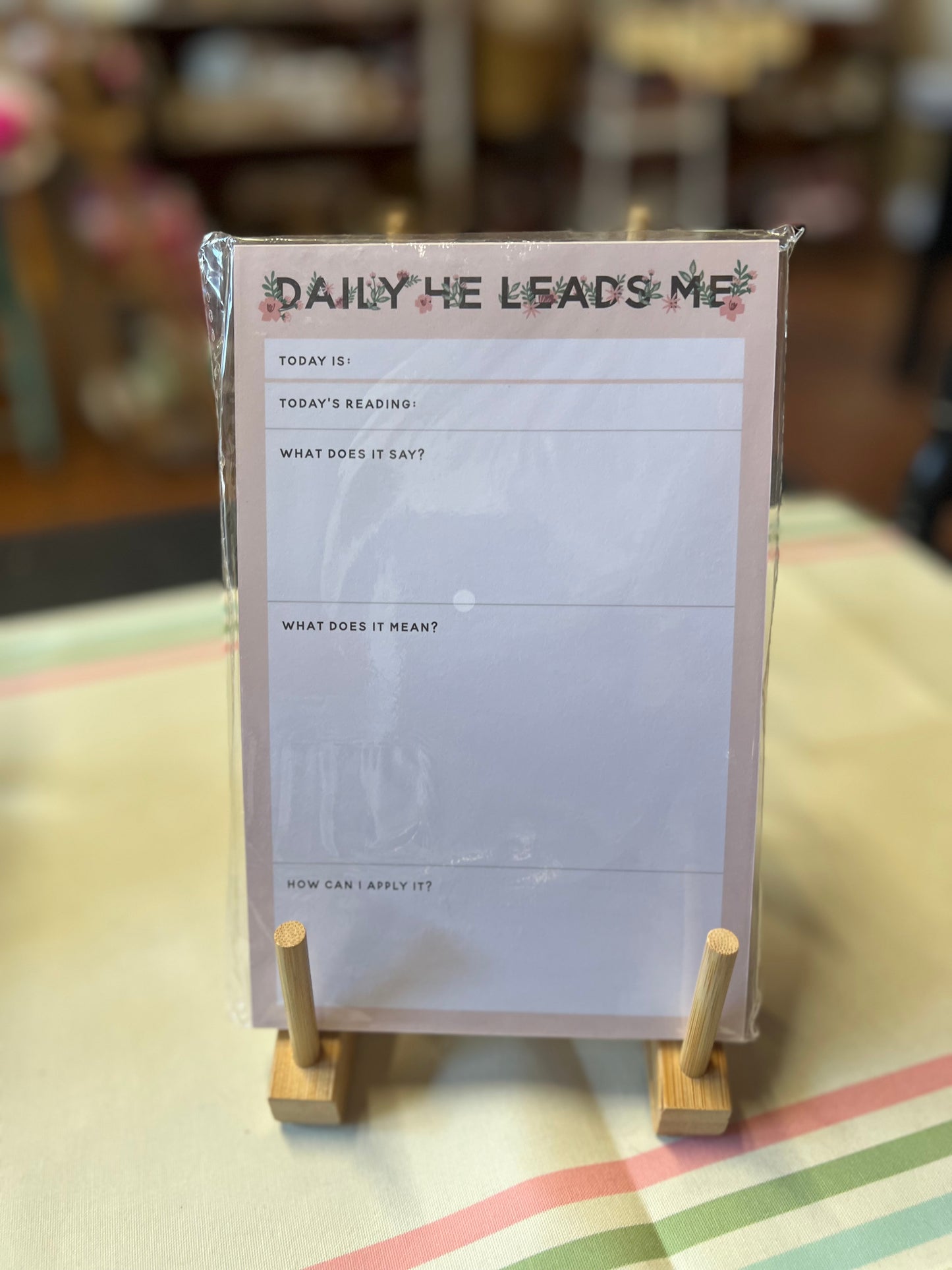 Daily He Leads Me - Wildflower