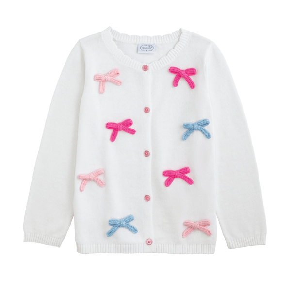 Rainbow Bow Cardigan