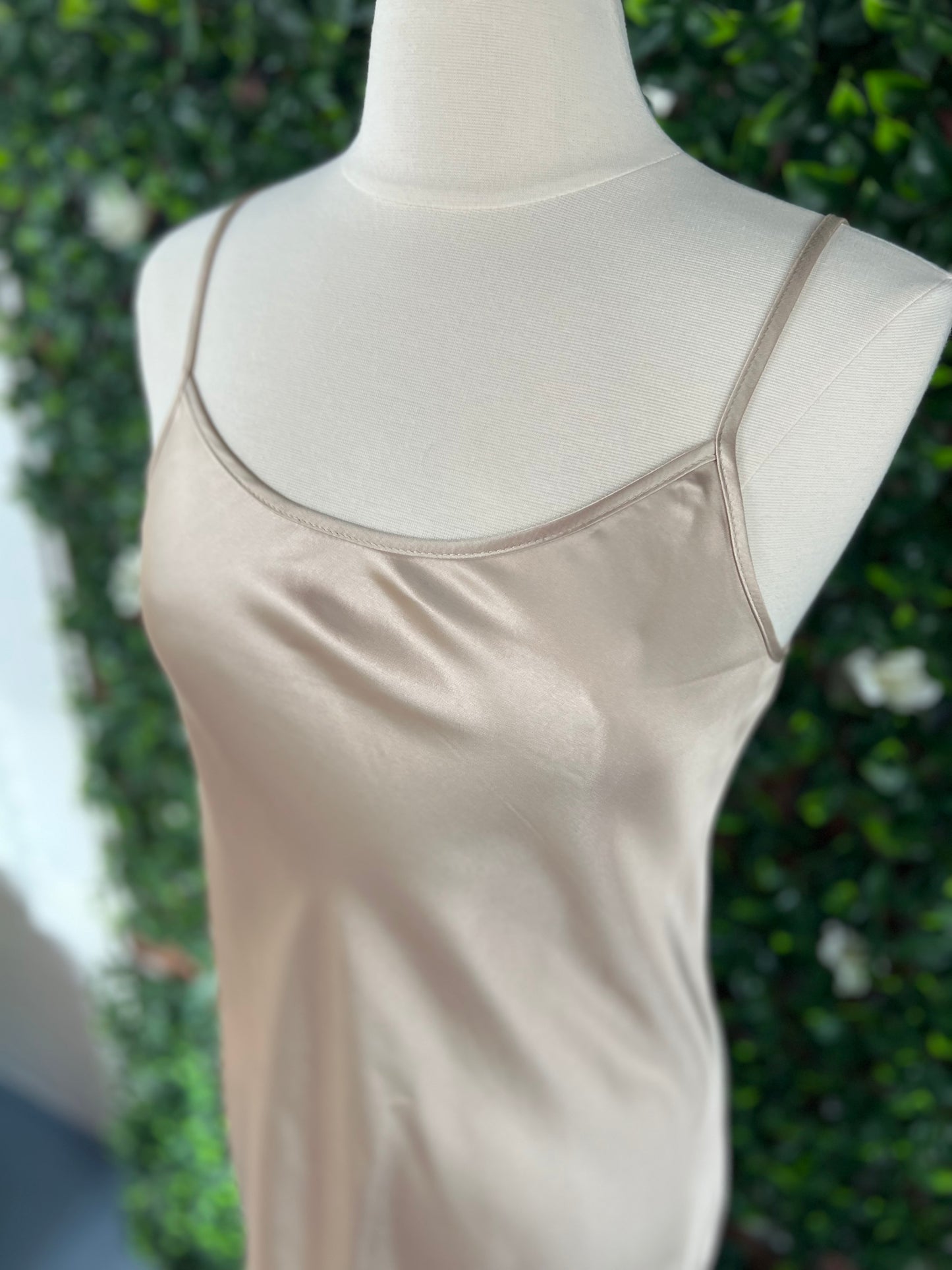 Champagne Slip Dress
