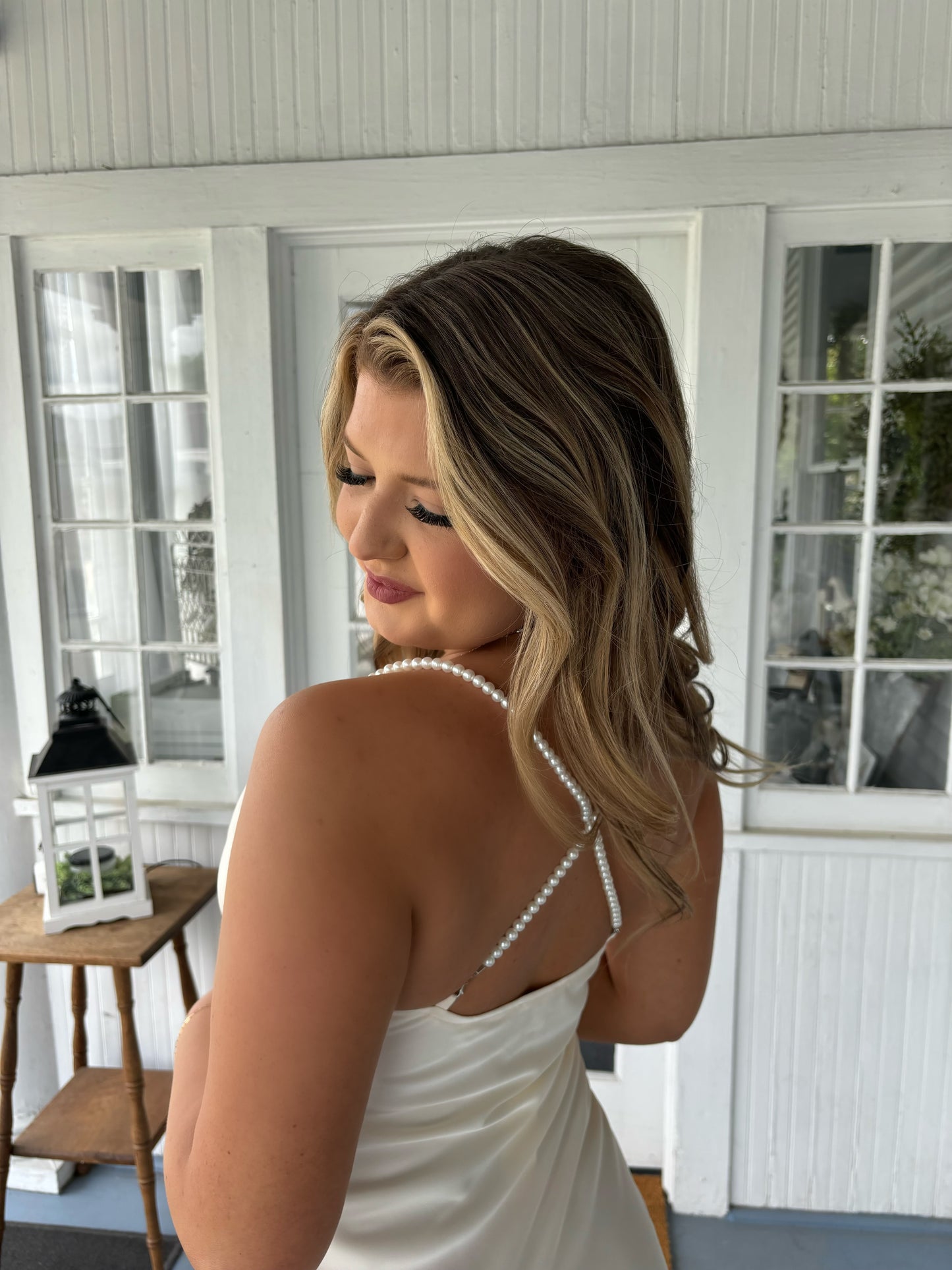 Pearl Strap Dress
