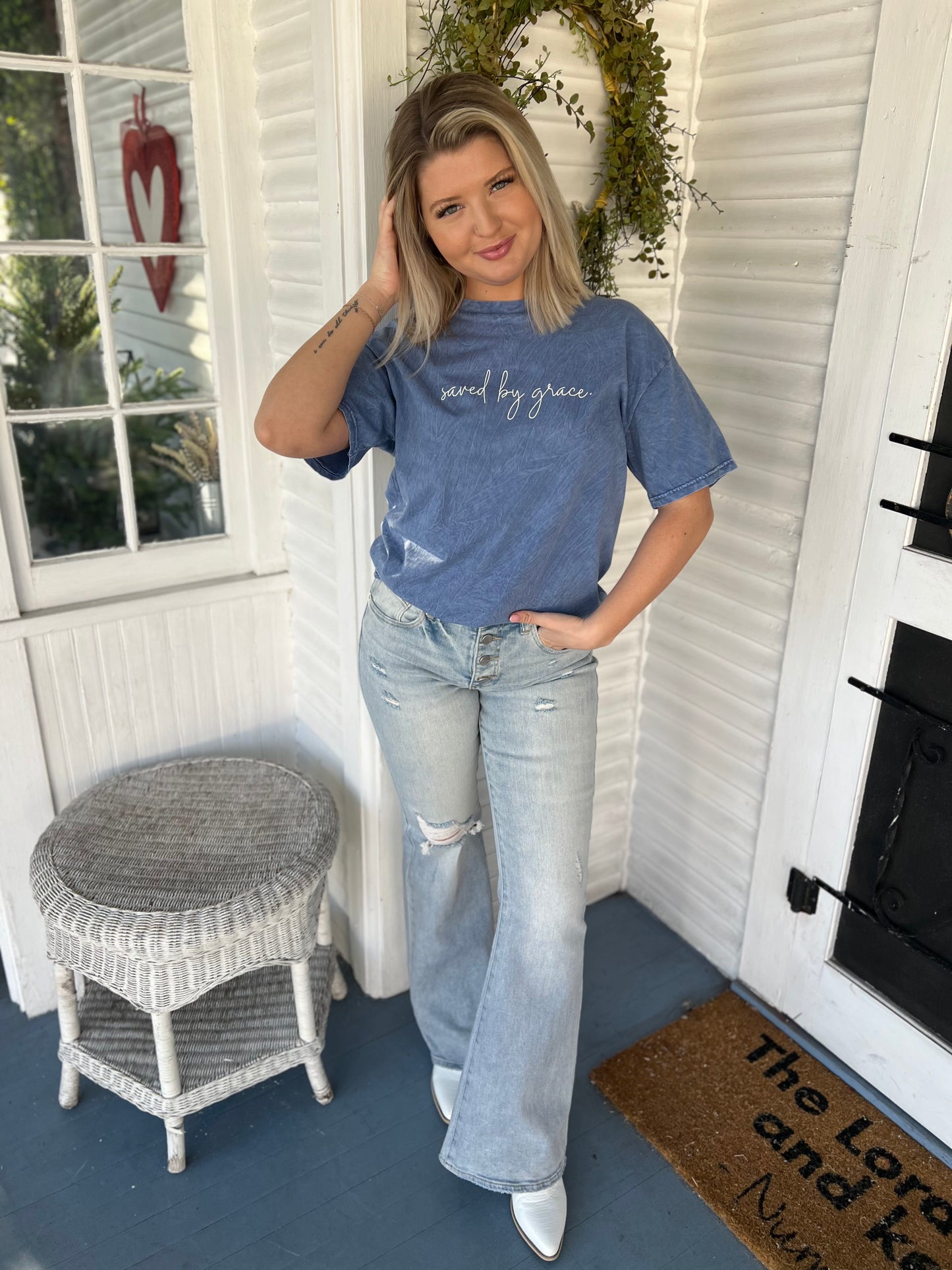 Saved By Grace Tee