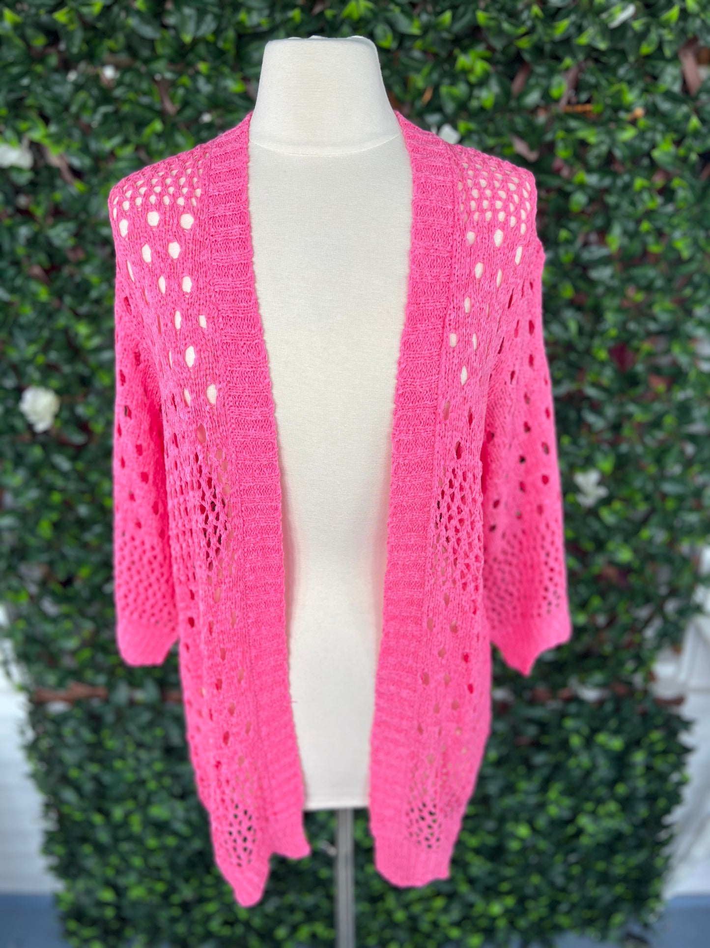 One Size Crochet Cardigan