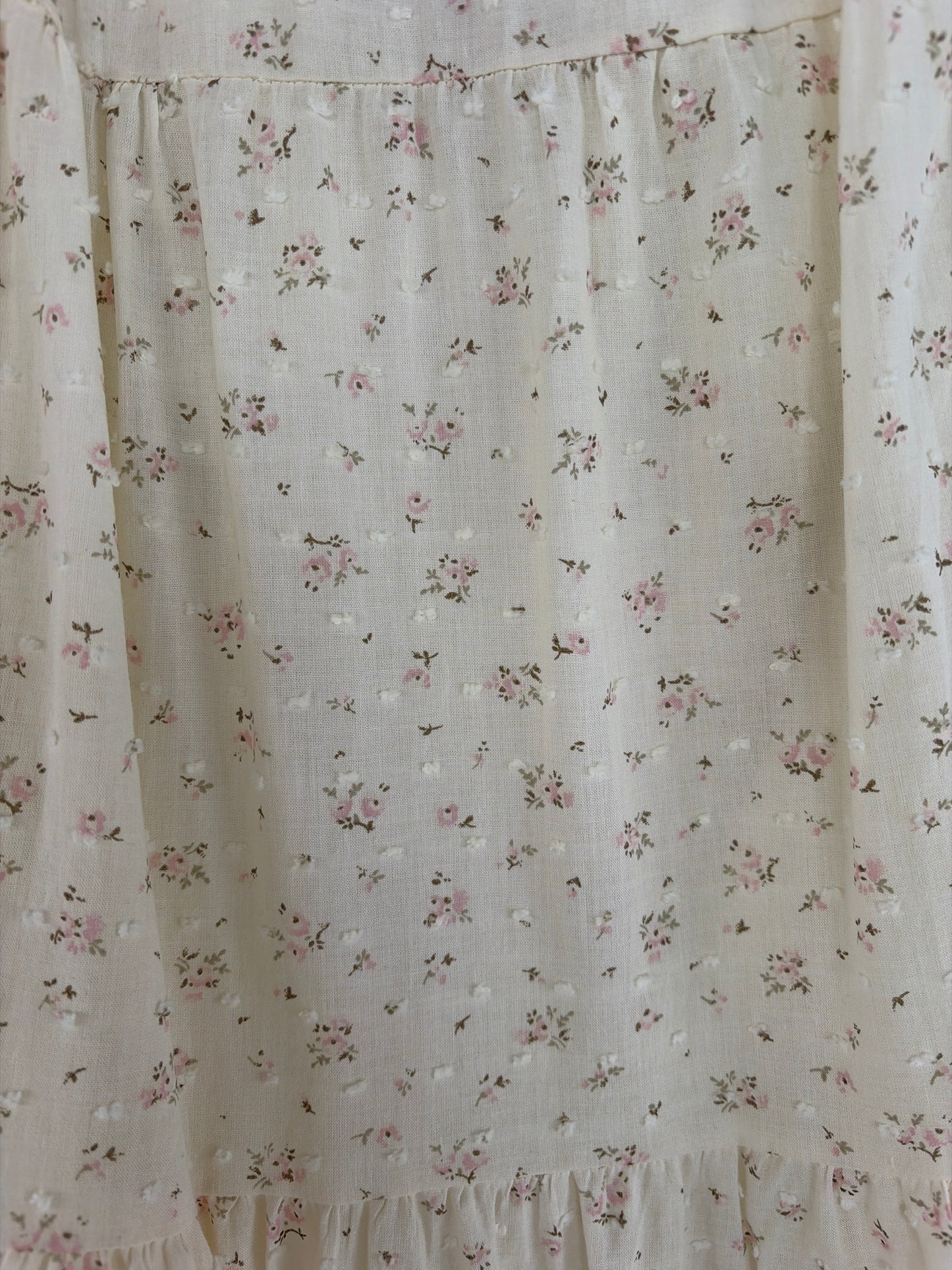 Tiered Floral Maxi Skirt