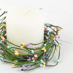 3.5” Happy Spring Pip Berry Candle Ring