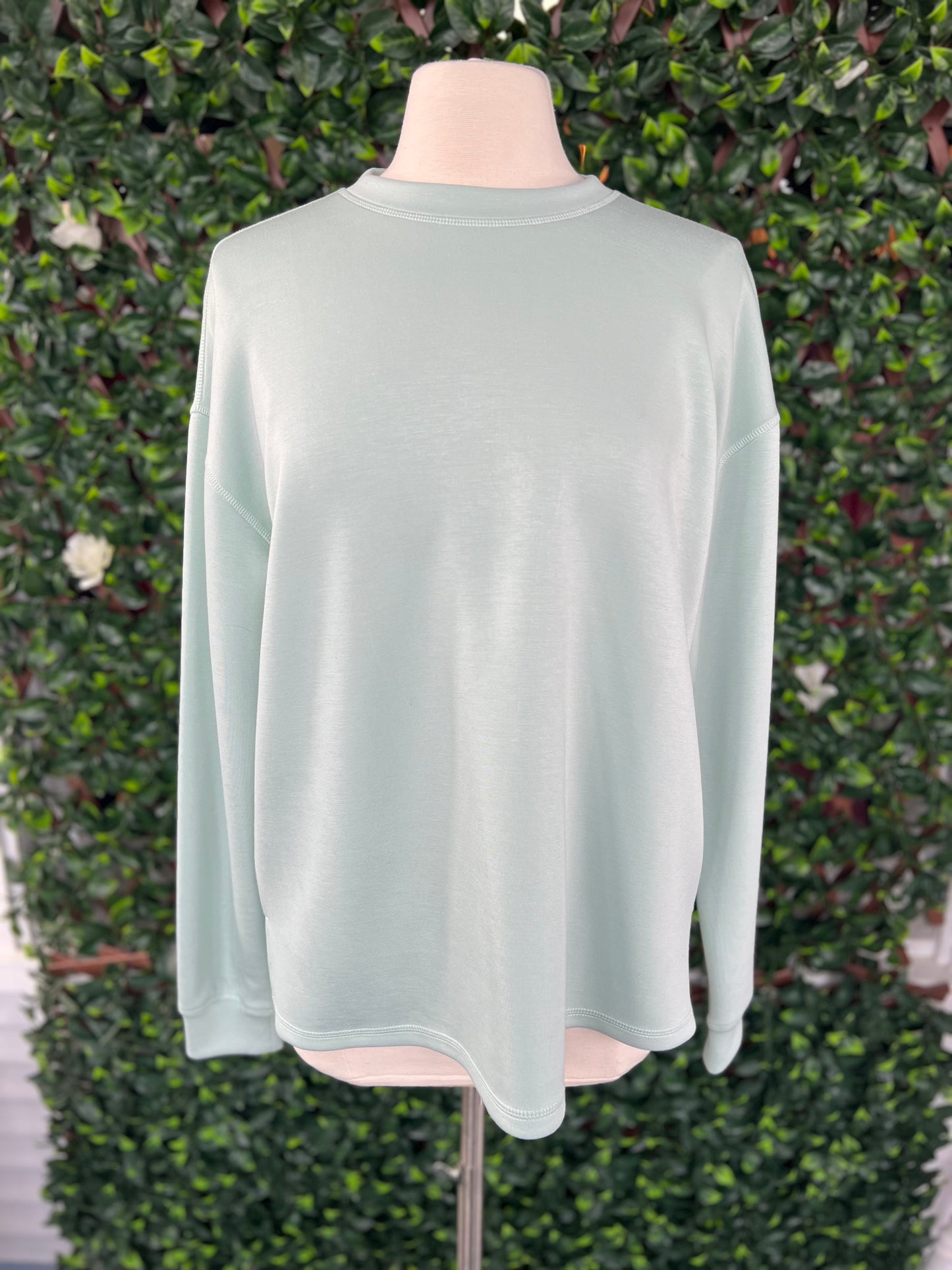 Loose Fit Scuba Crewneck