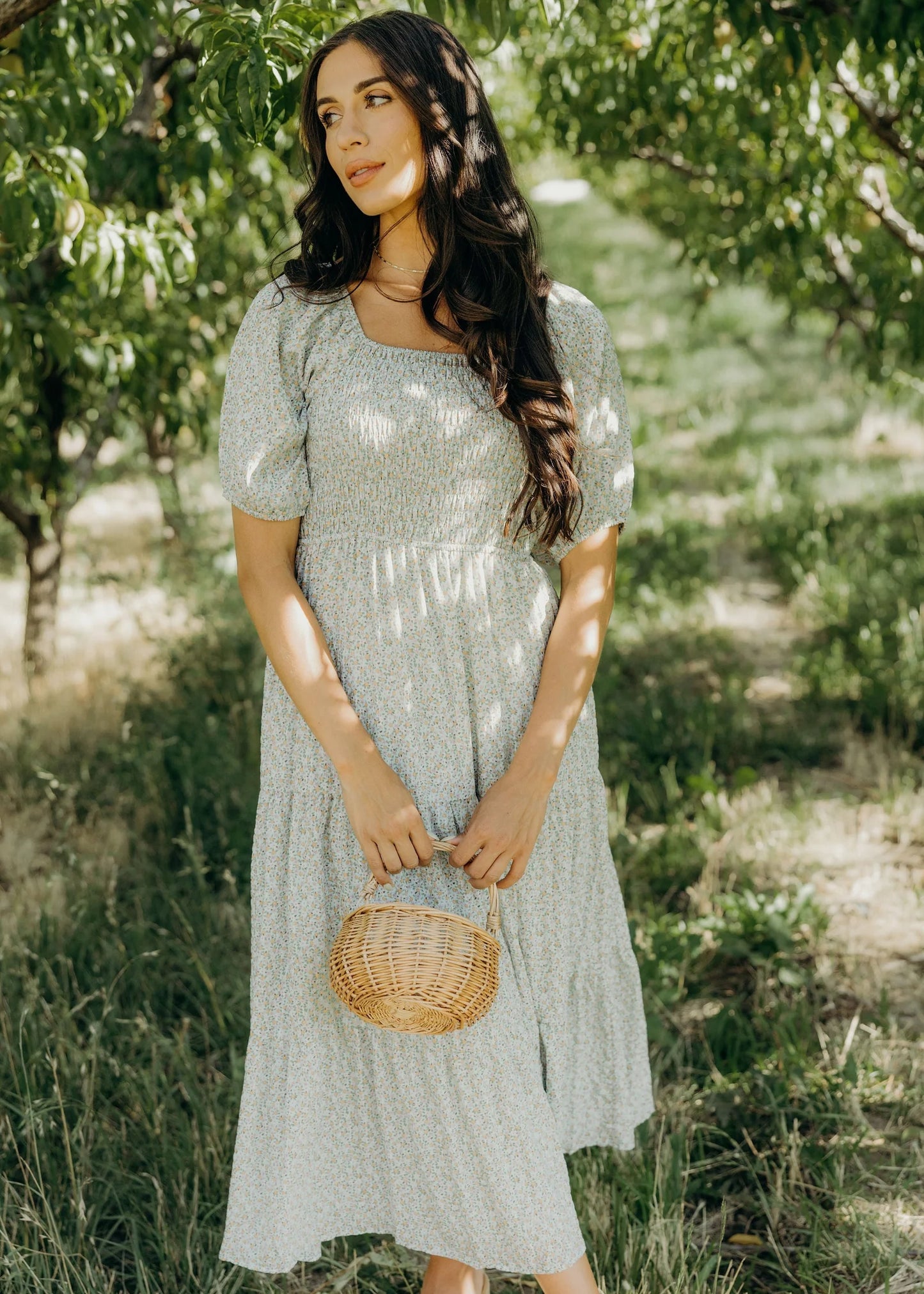 Honeybloom Midi Dress