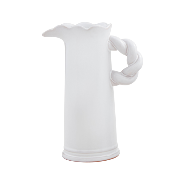 Twisted Handle Pitcher Vase