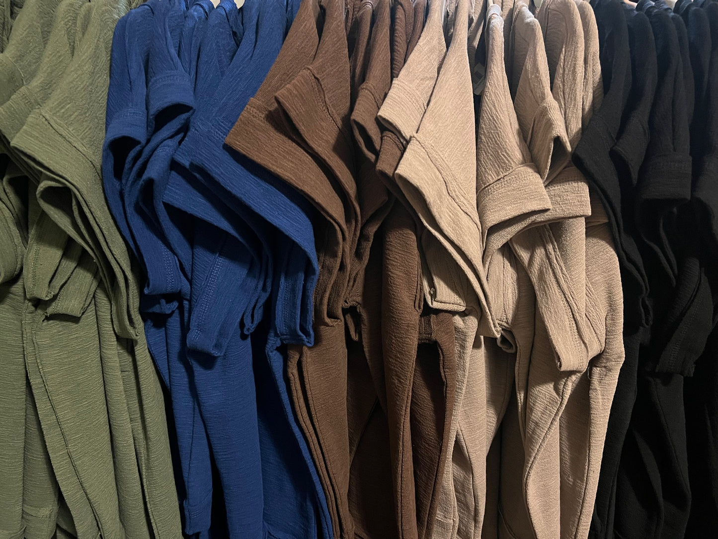 Cotton Slub SS Tee & Pant Set