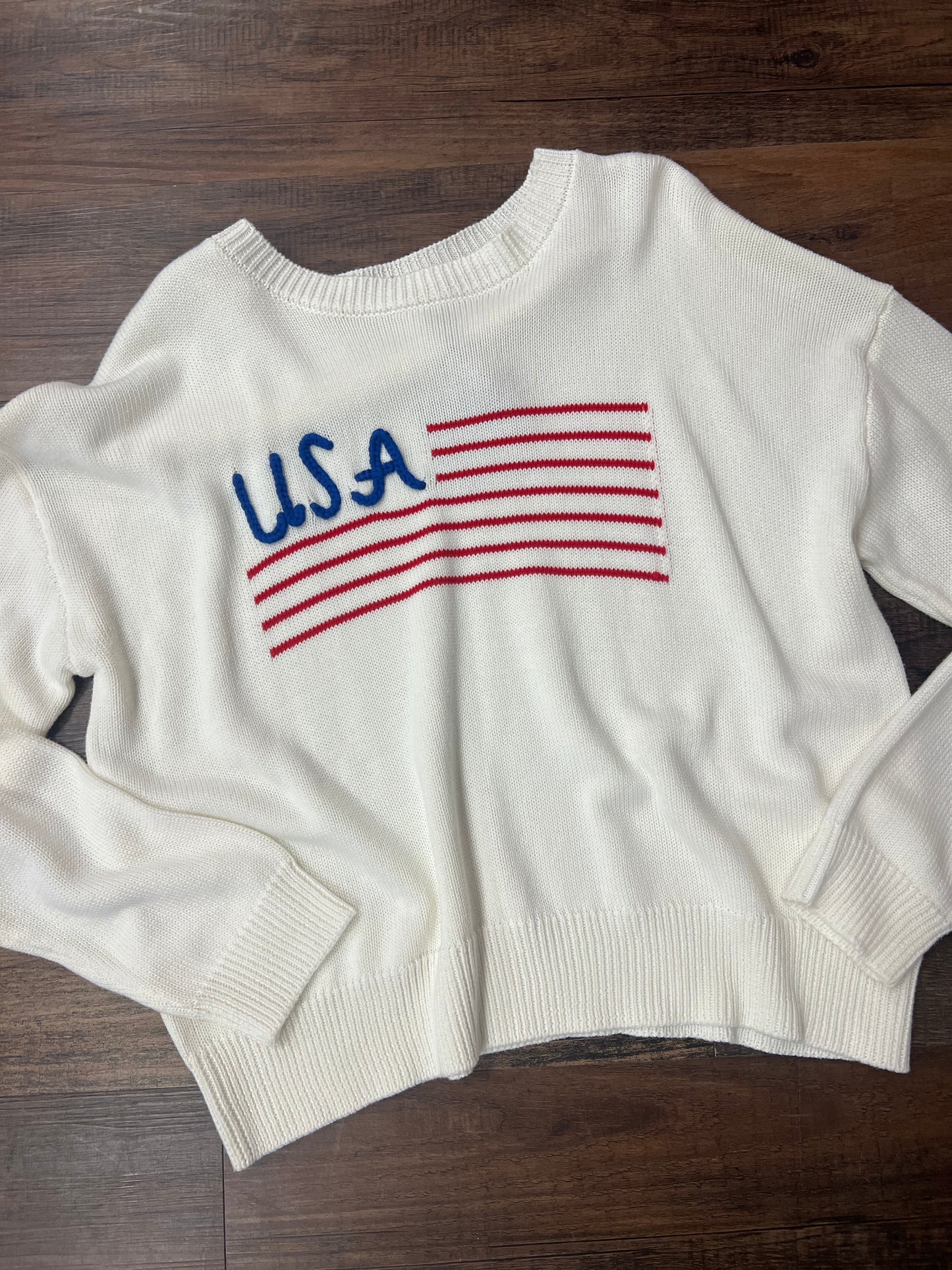 USA Flag Sweater