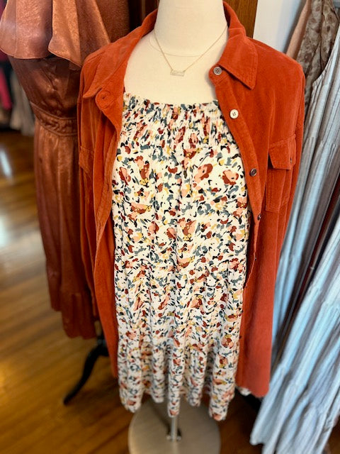 Floral Smocked Dress