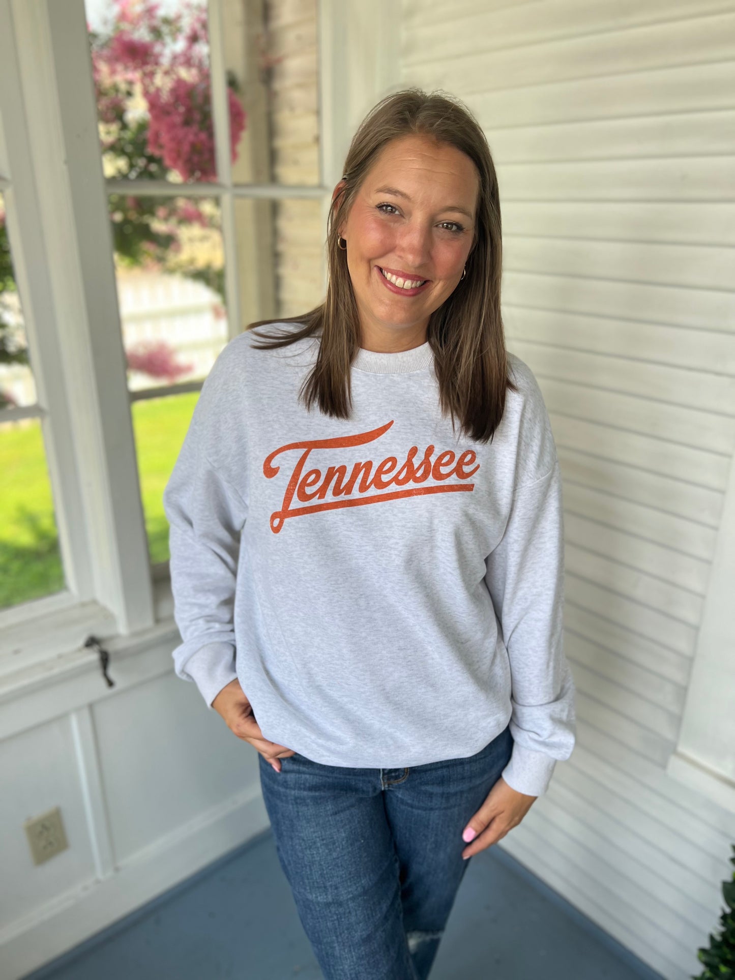 Ash Gray Tennessee Crewneck