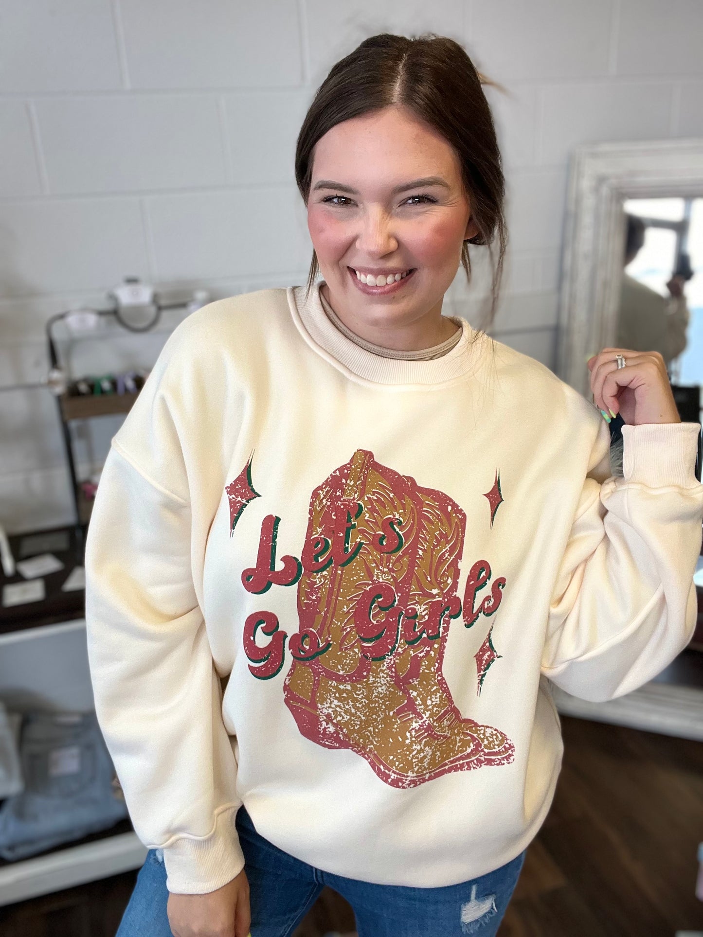 Let’s Go Girls Crewneck
