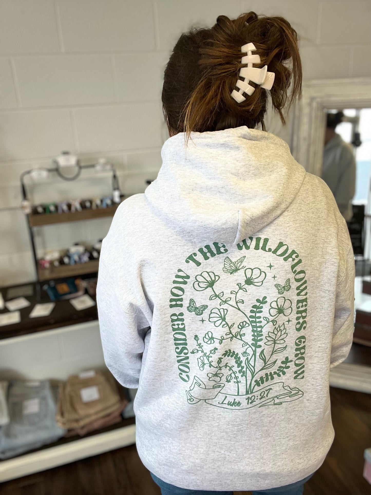 Luke 12:27 Hoodie