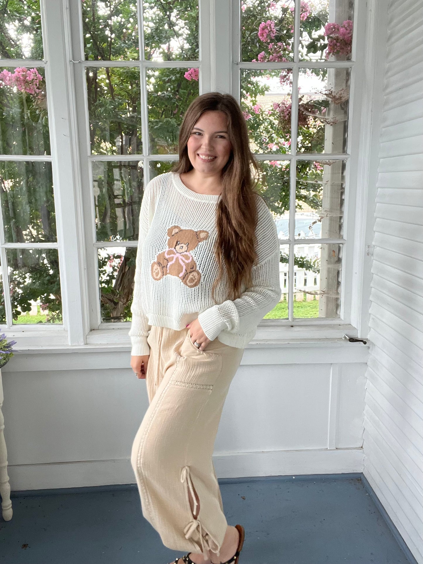 Beary Cute Knit Sweater