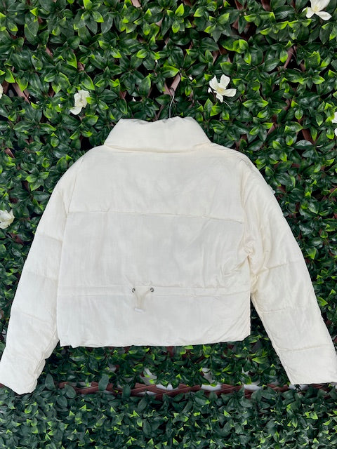 Cream Puffer Jacket