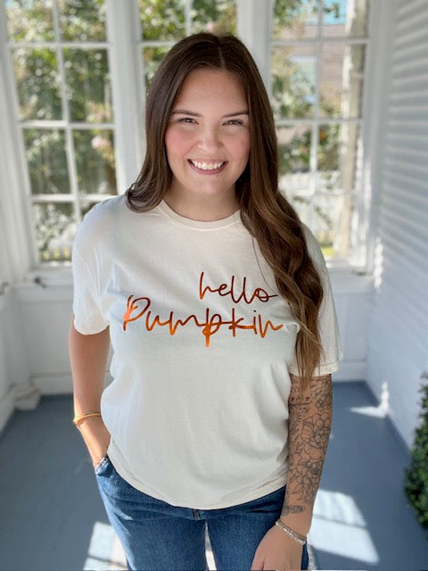 Hello Pumpkin Tshirt