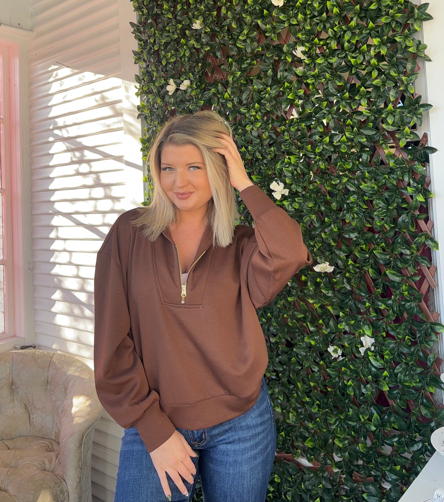 Scuba Quarter Zip Pullover