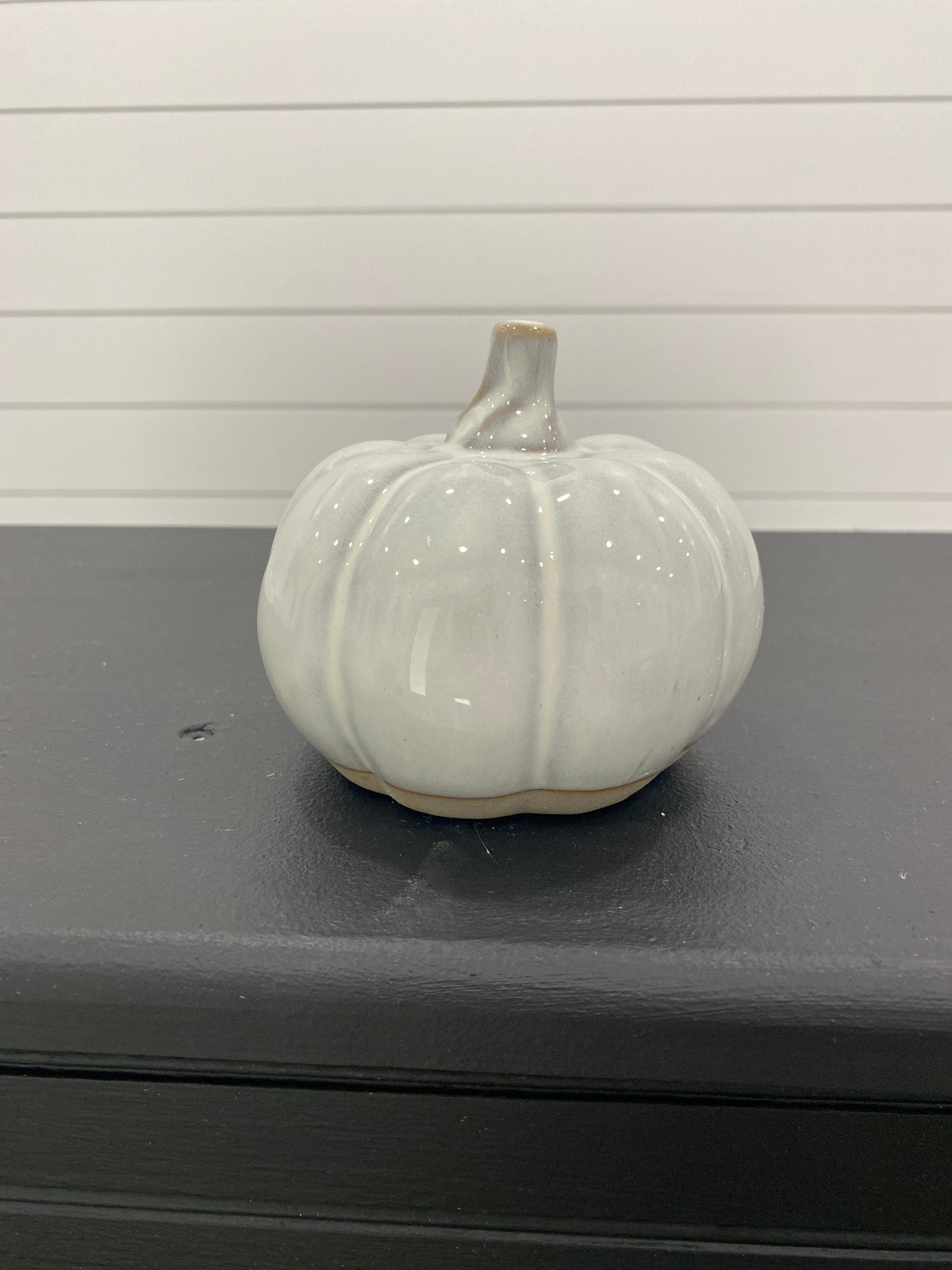 Glazed Medium Ceramic Pumpkin