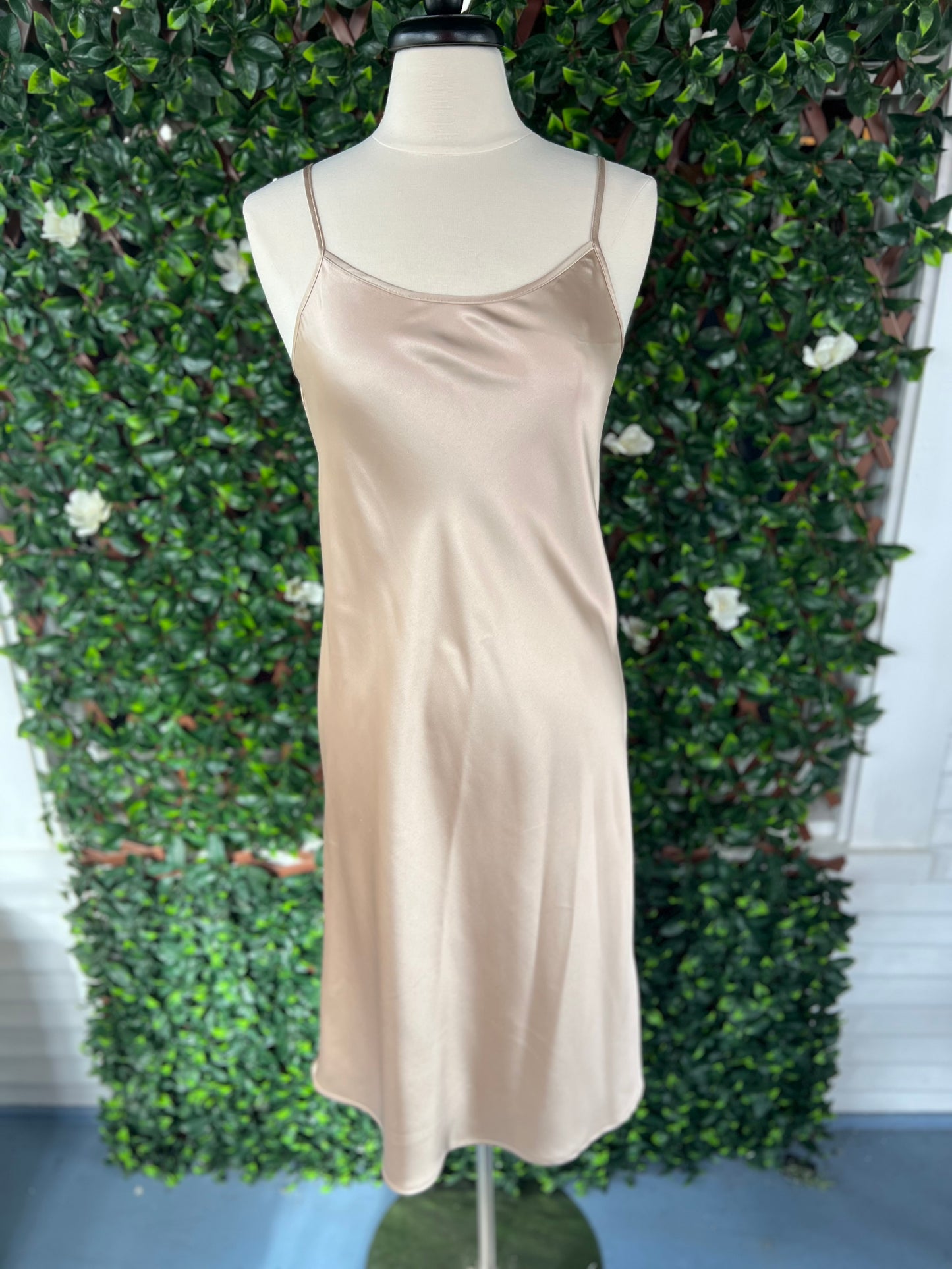 Champagne Slip Dress