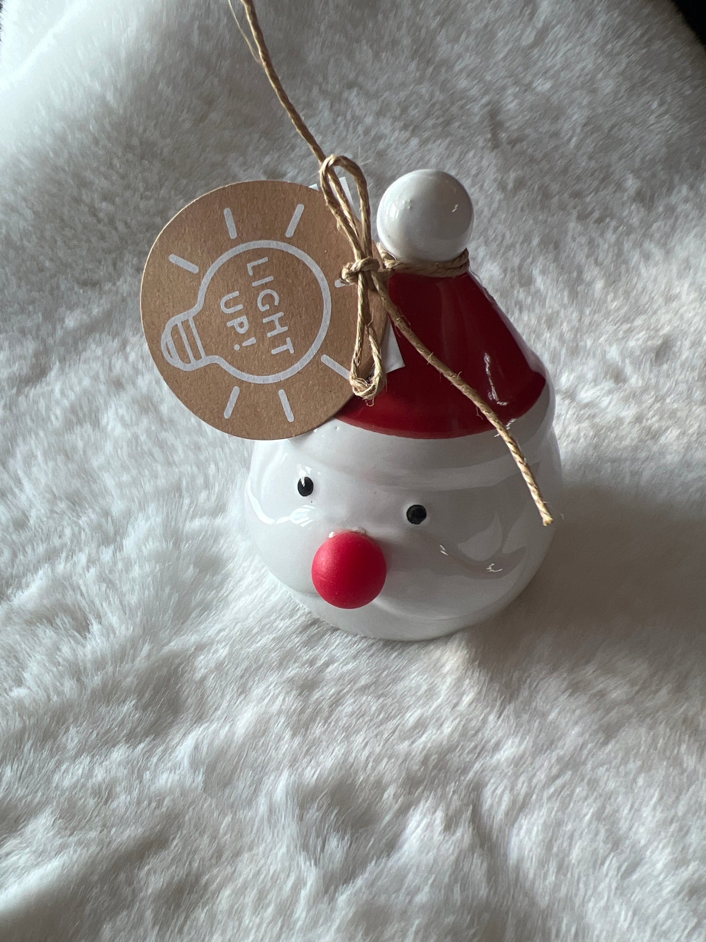 Santa Light Up Sitter