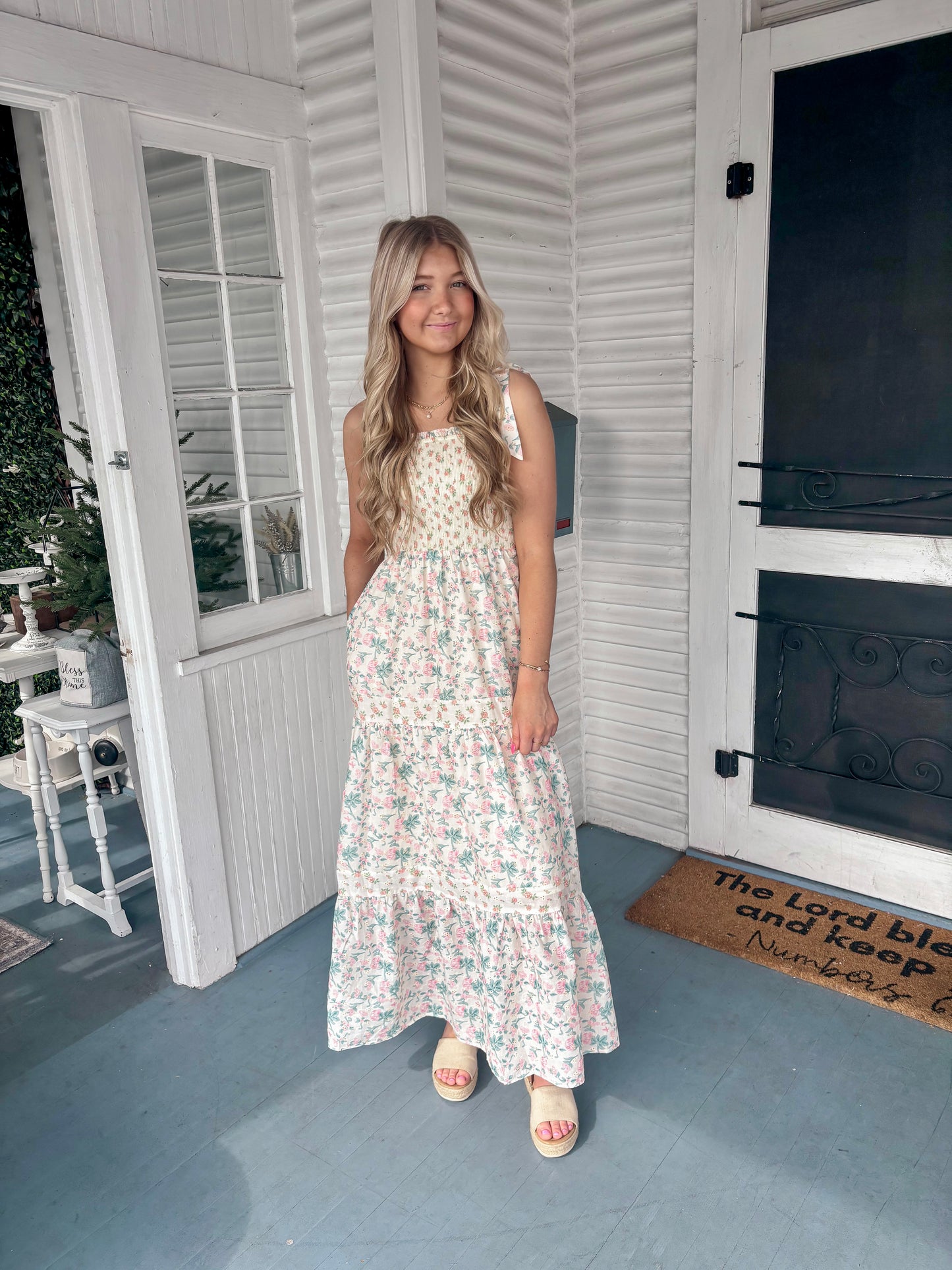 Floral Mix Maxi Dress