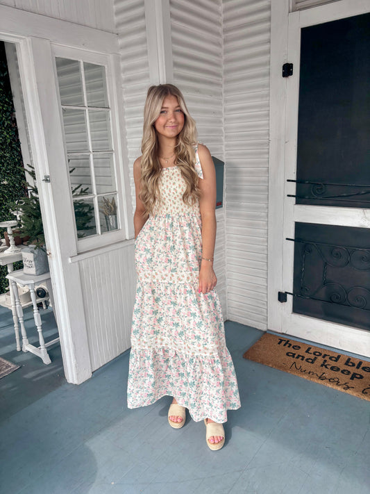 Floral Mix Maxi Dress