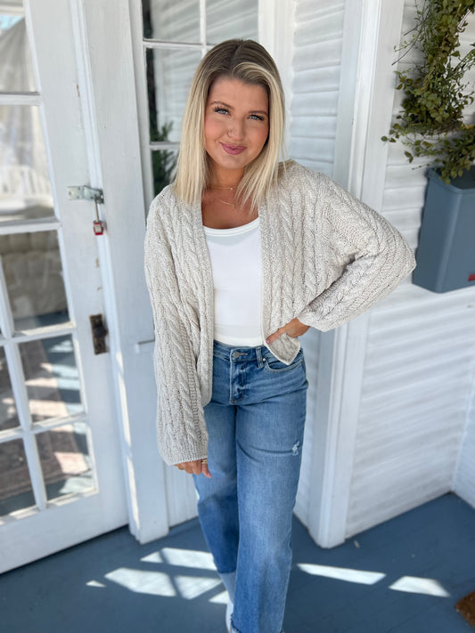 Cable Knit Cardigan