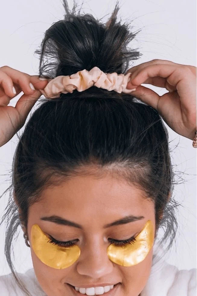 For the Love of Nudes Silk Scrunchie Teleties