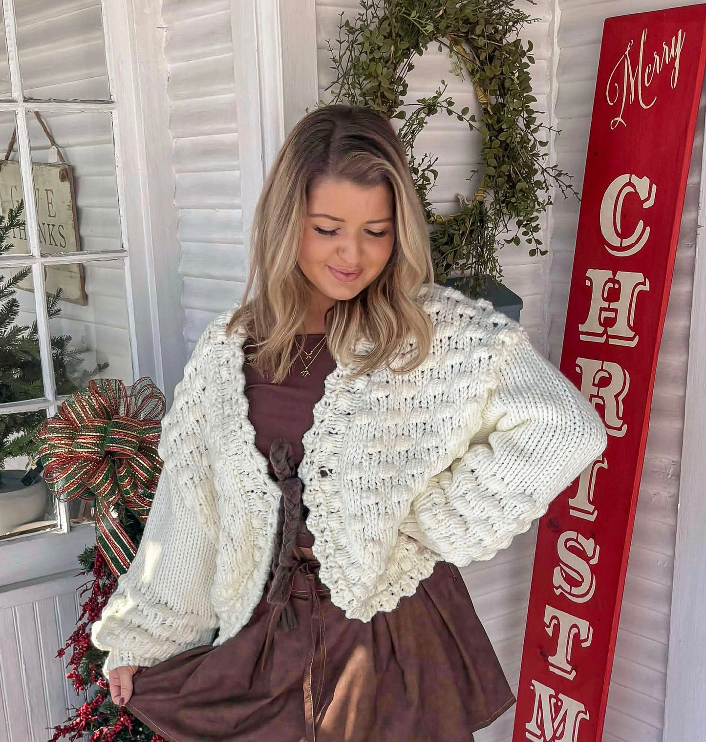 Chunky Knit Cardigan