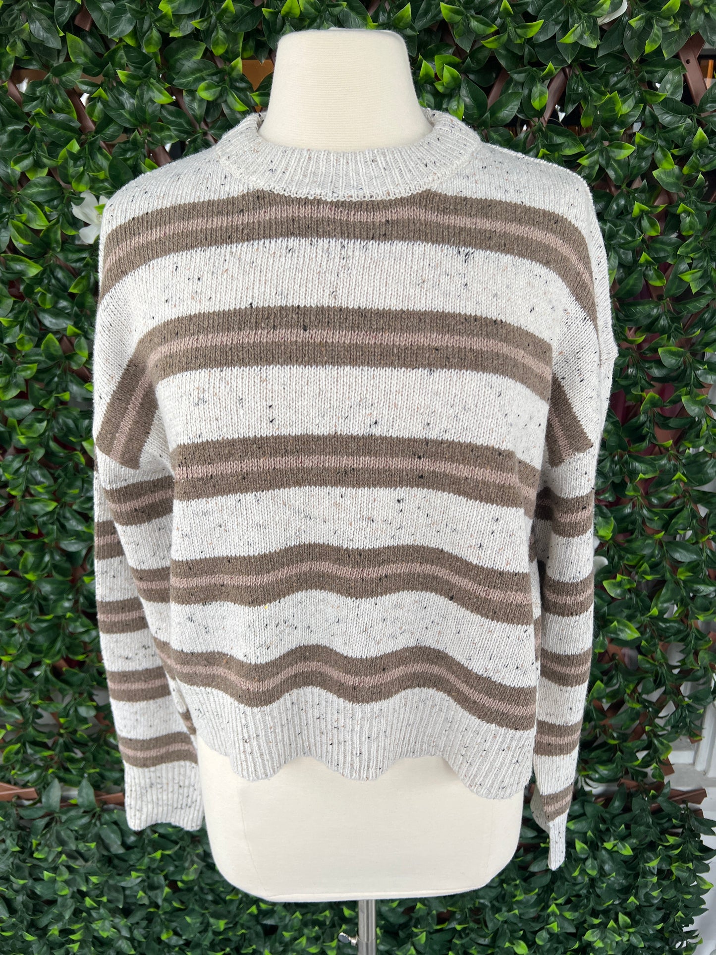 Confetti Striped Sweater