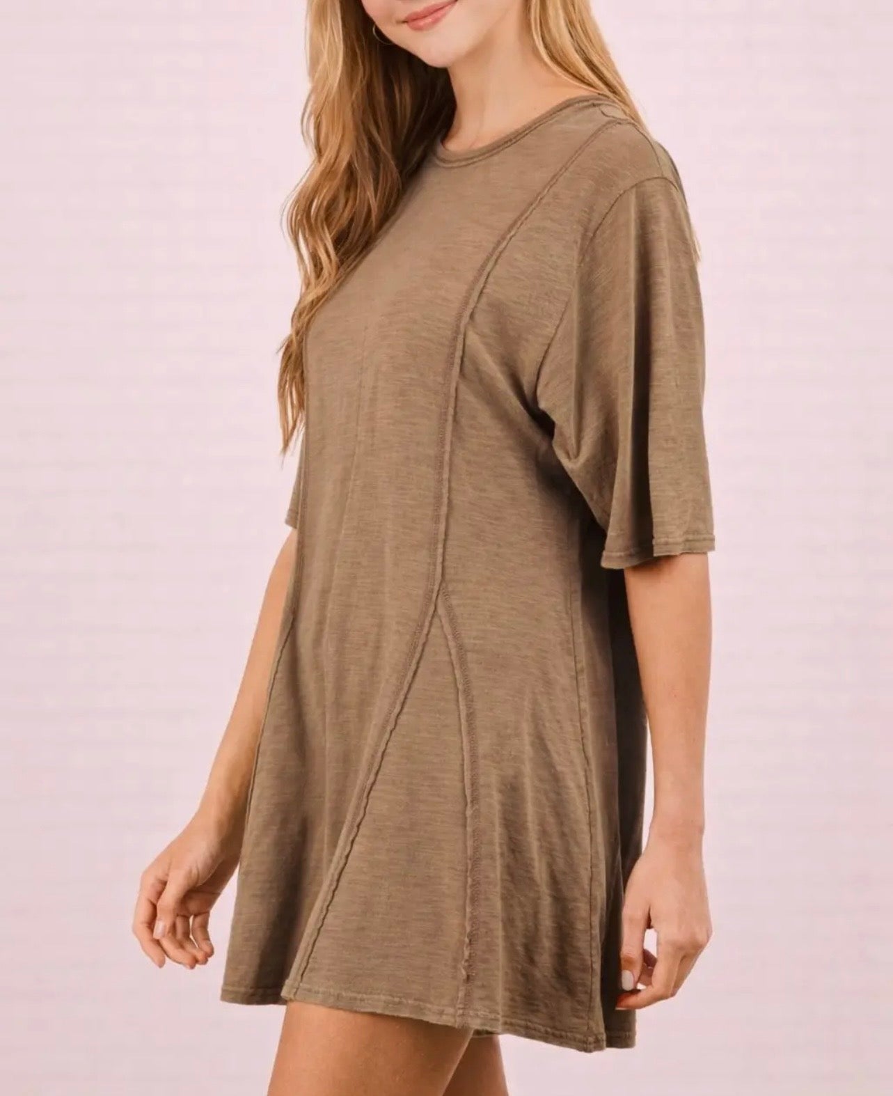 Mineral Wash Flowy Romper