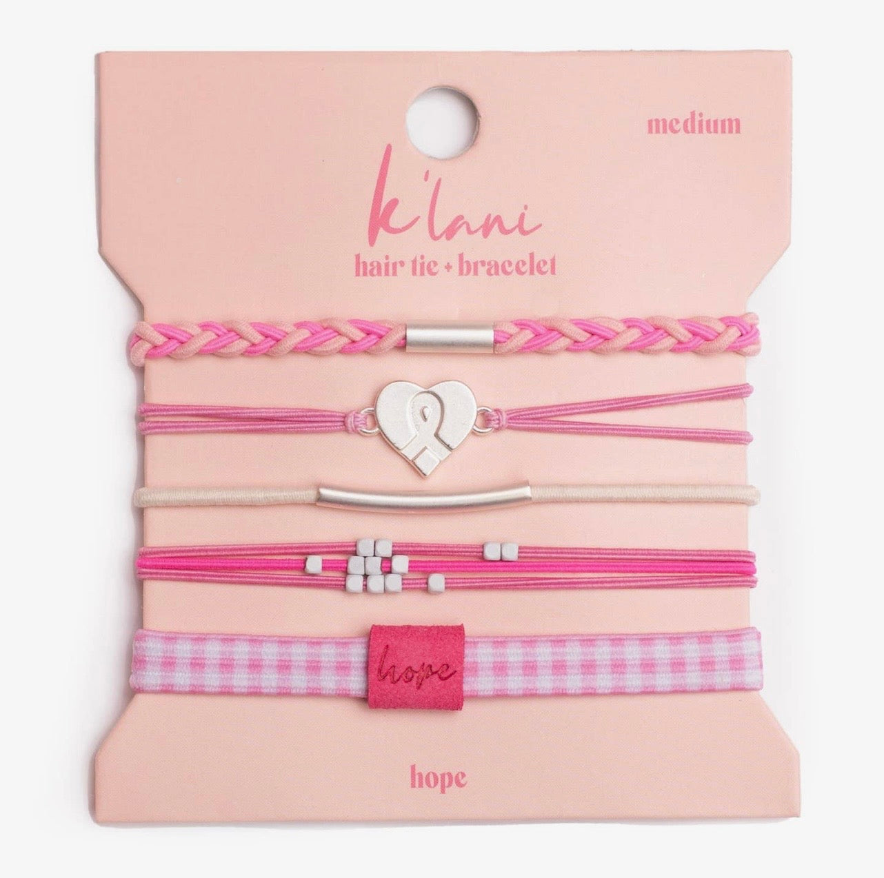 “Hope” Hair Tie Bracelets