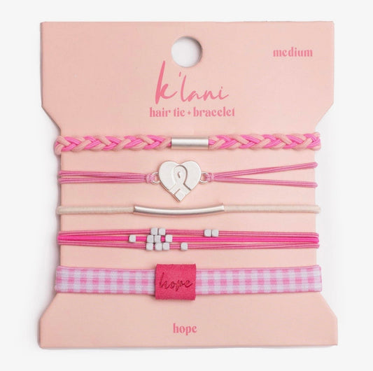 “Hope” Hair Tie Bracelets