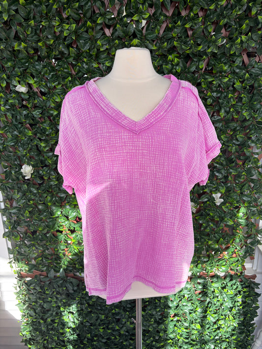 Gauzy SS Top