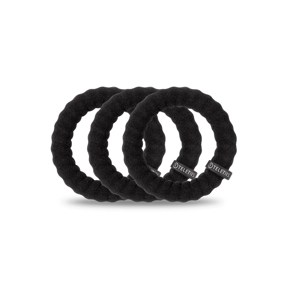 Jet Black Nylon Teleties