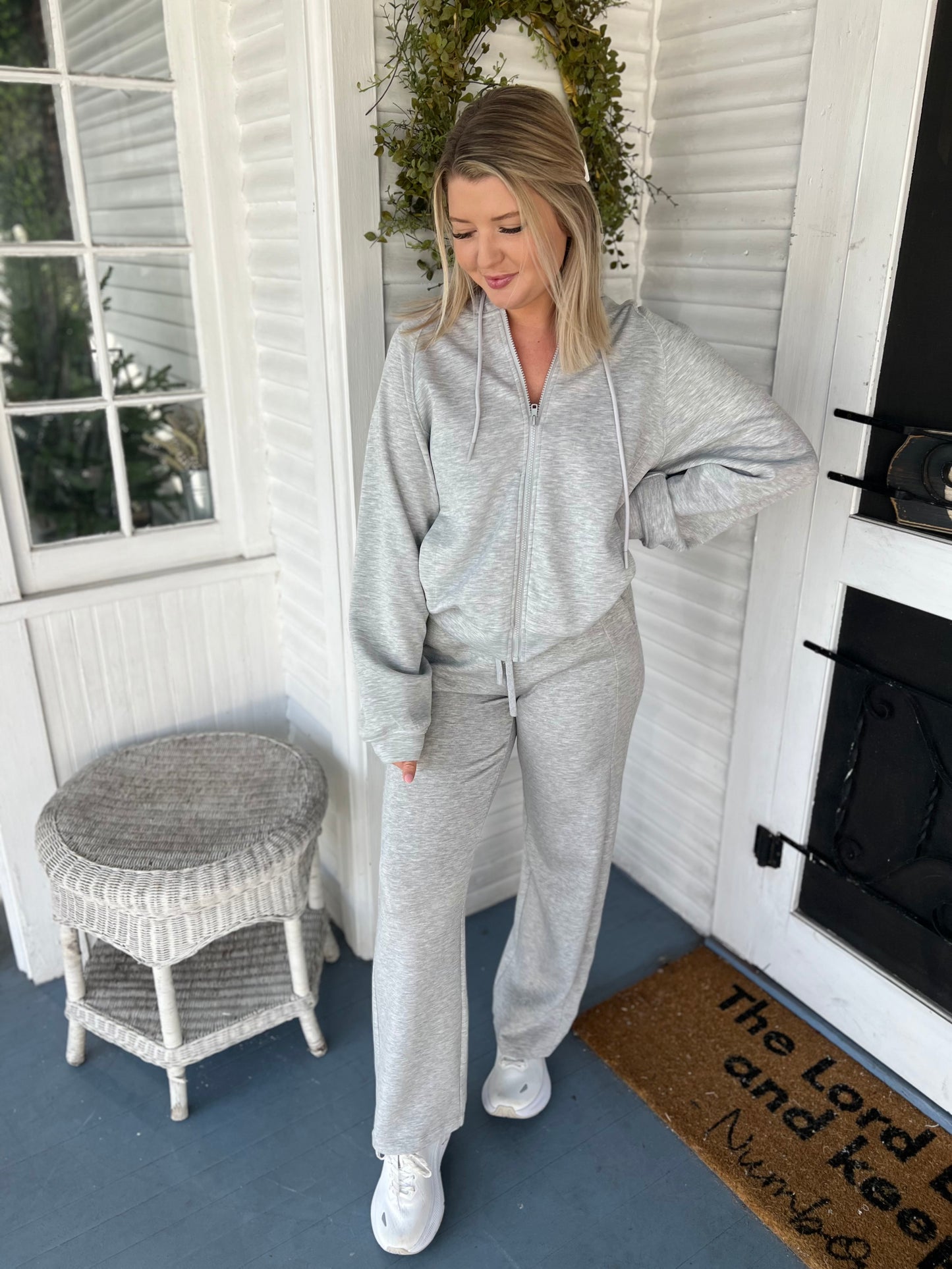 Zip Up Hooded Jacket