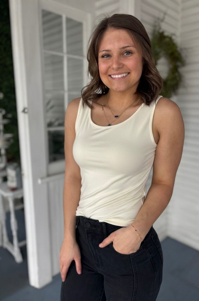 Sleeveless Double Layer Tank
