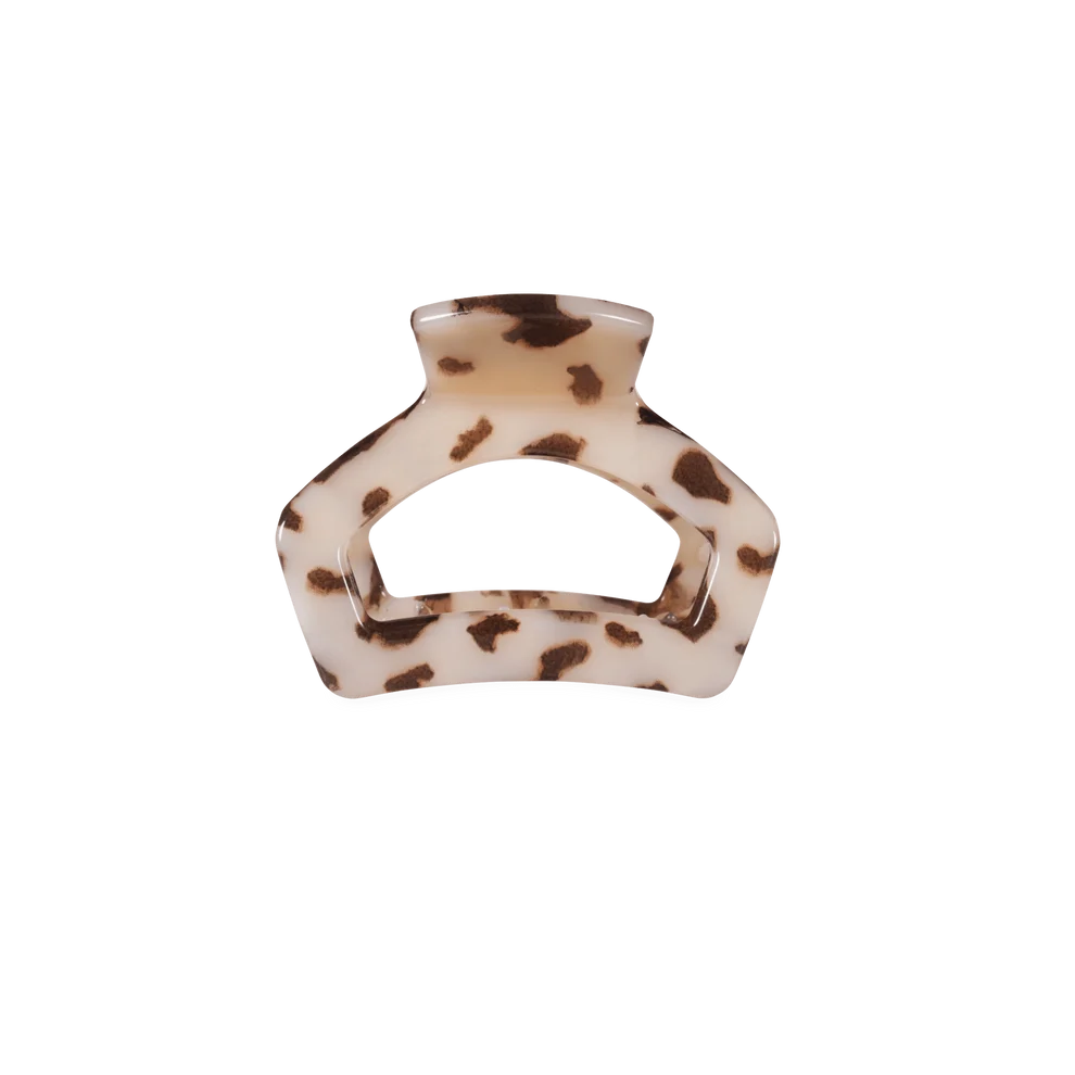 Open Blonde Tortoise Hair Clip