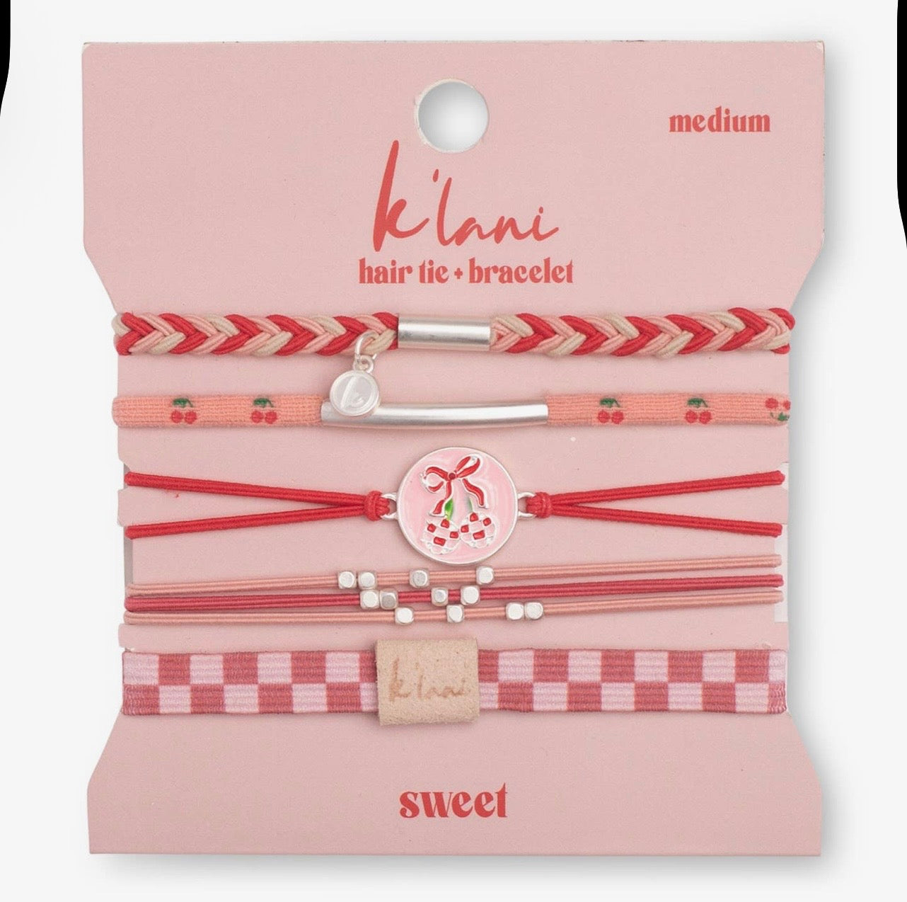 “Sweet” Hair Tie Bracelets