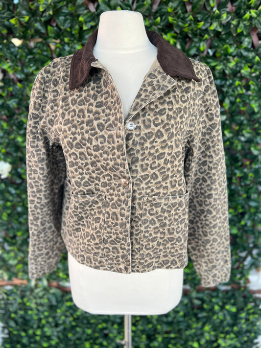 Leopard Barn Jacket