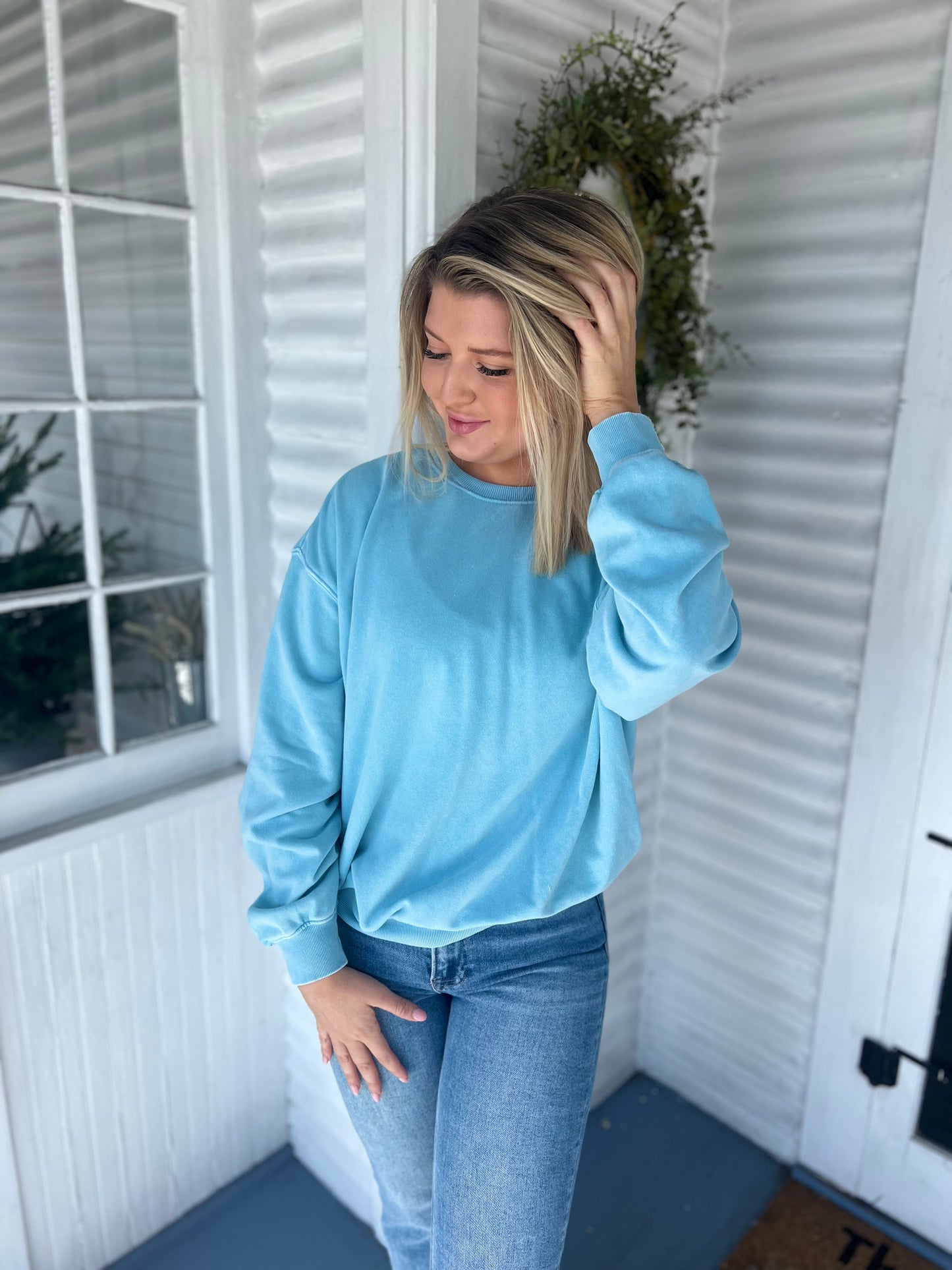 LS Mineral Wash Pullover