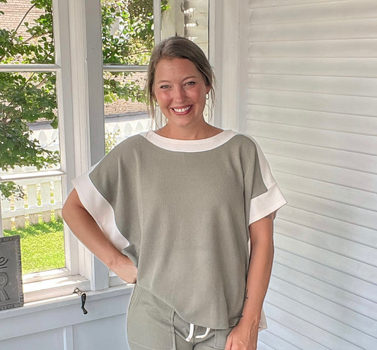 Ribbed SS Top