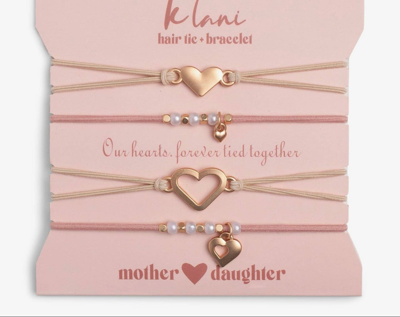 Mother Daughter Hair Tie Bracelets