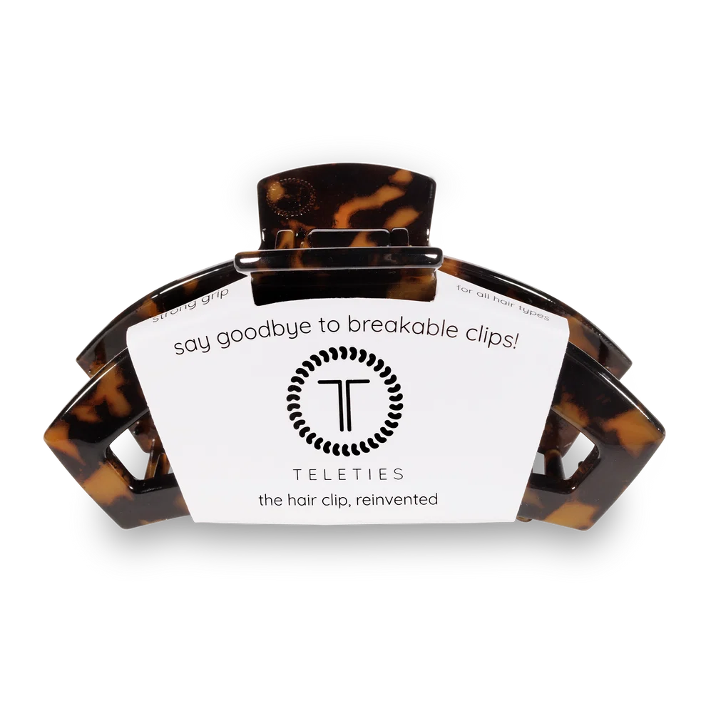 Open Tortoise Hair Clip