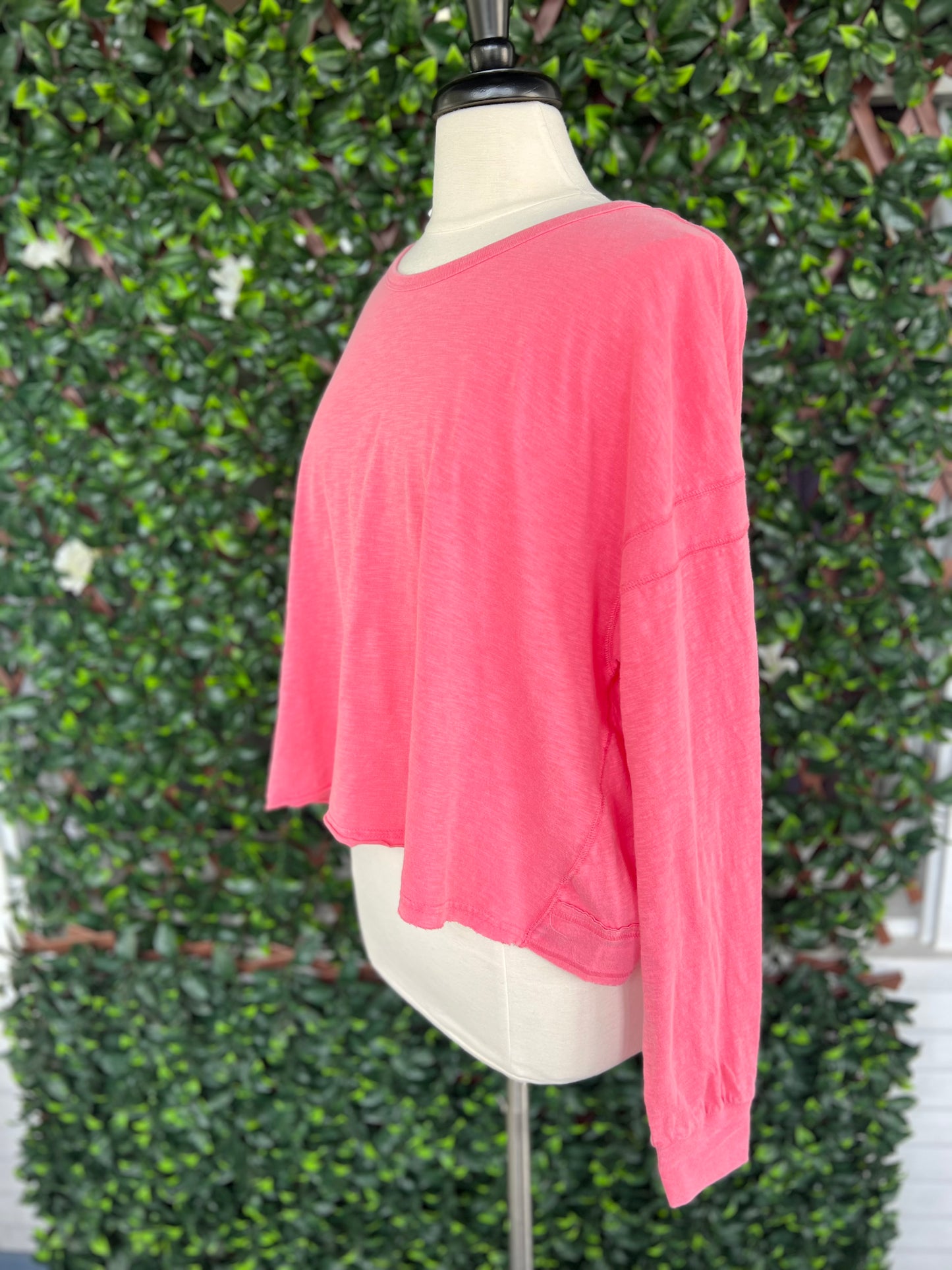 Back Cut-Out LS Top